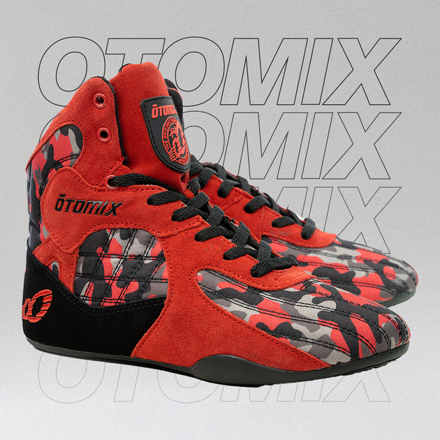 OTOMIX STINGRAYESCAPEトレーニングシューズレッド28.0cm Otomix Red Stingray Escape Weightlifting & Grappling Shoe (Size