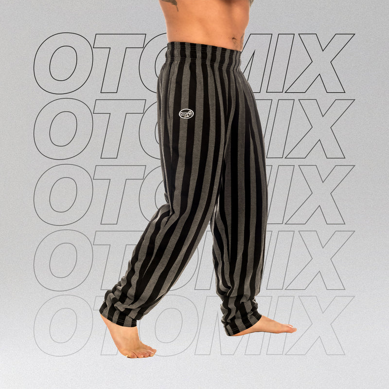 Striped Baggy Training Pants