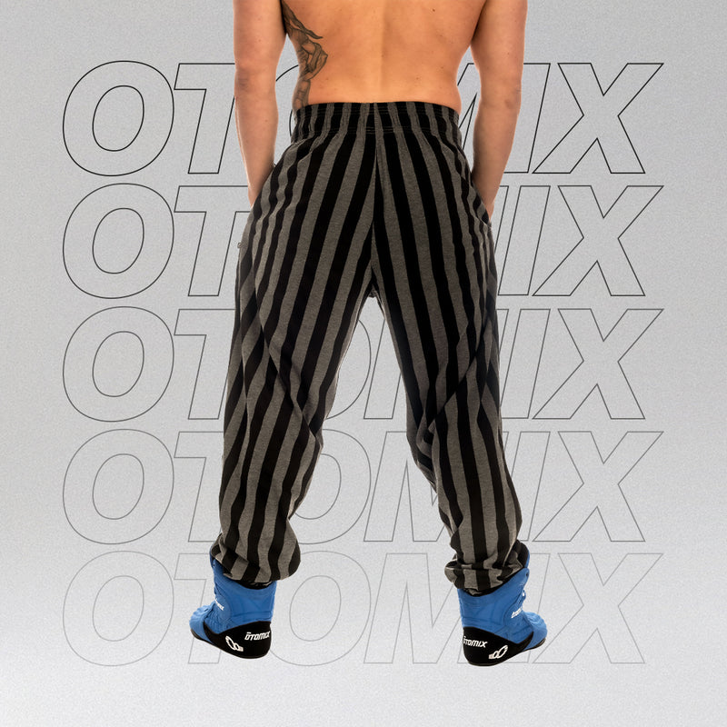 Striped Baggy Training Pants