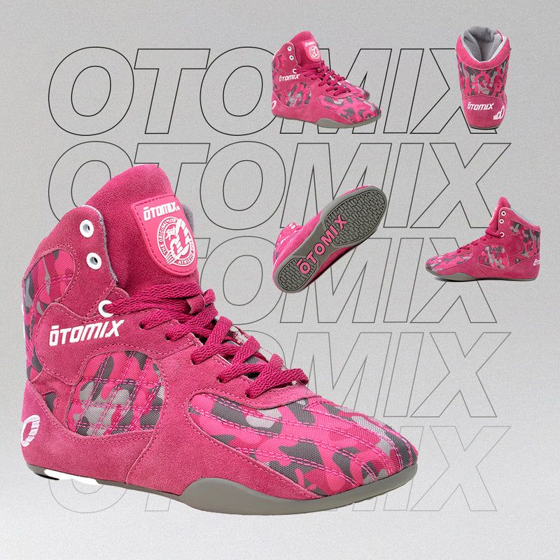 Pink camo hot sale sneakers