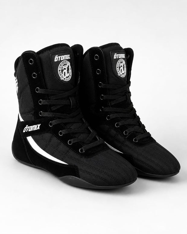 Otomixブラック ハイカットスニーカー Otomix - TKO hi top Black – OTOMIX